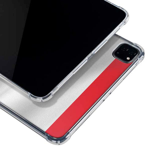 Serbia Soccer Flag iPad Pro 12.9in (2020) Clear Case